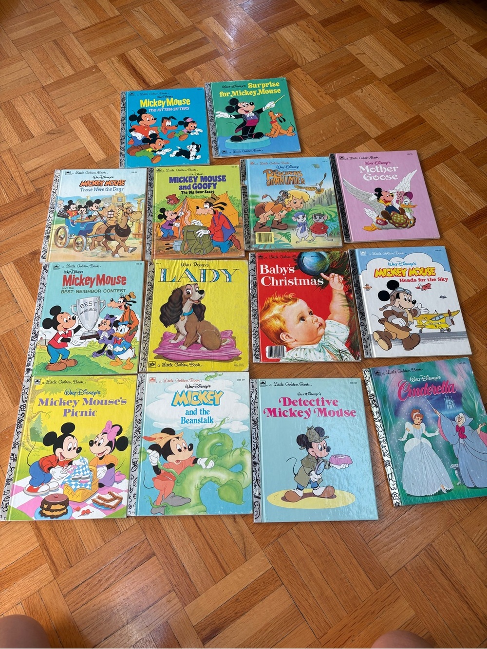 Disney Little Golden Books - Mickey Mouse Collection vintage